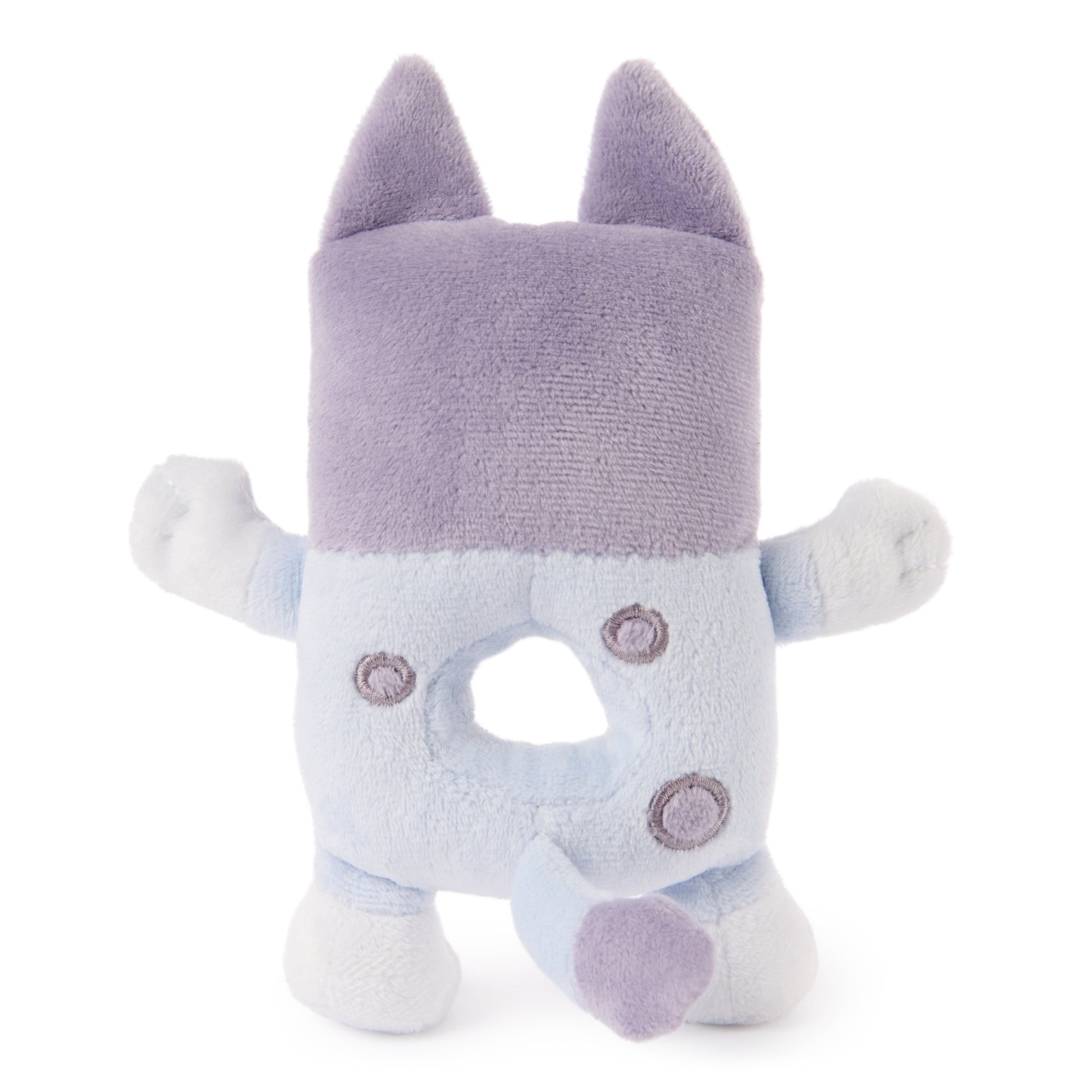 GUND Bluey Plush Ring Rattle - 6”