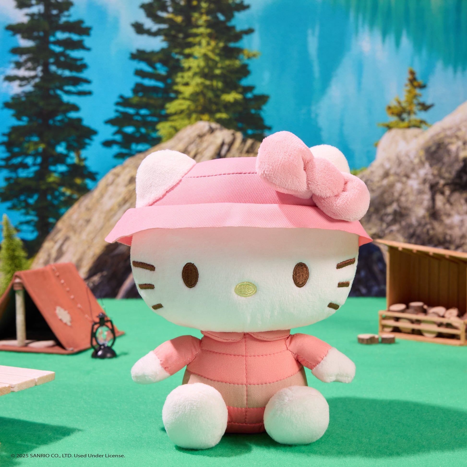 GUND Sanrio Hello Kitty Camping Plush - 6”