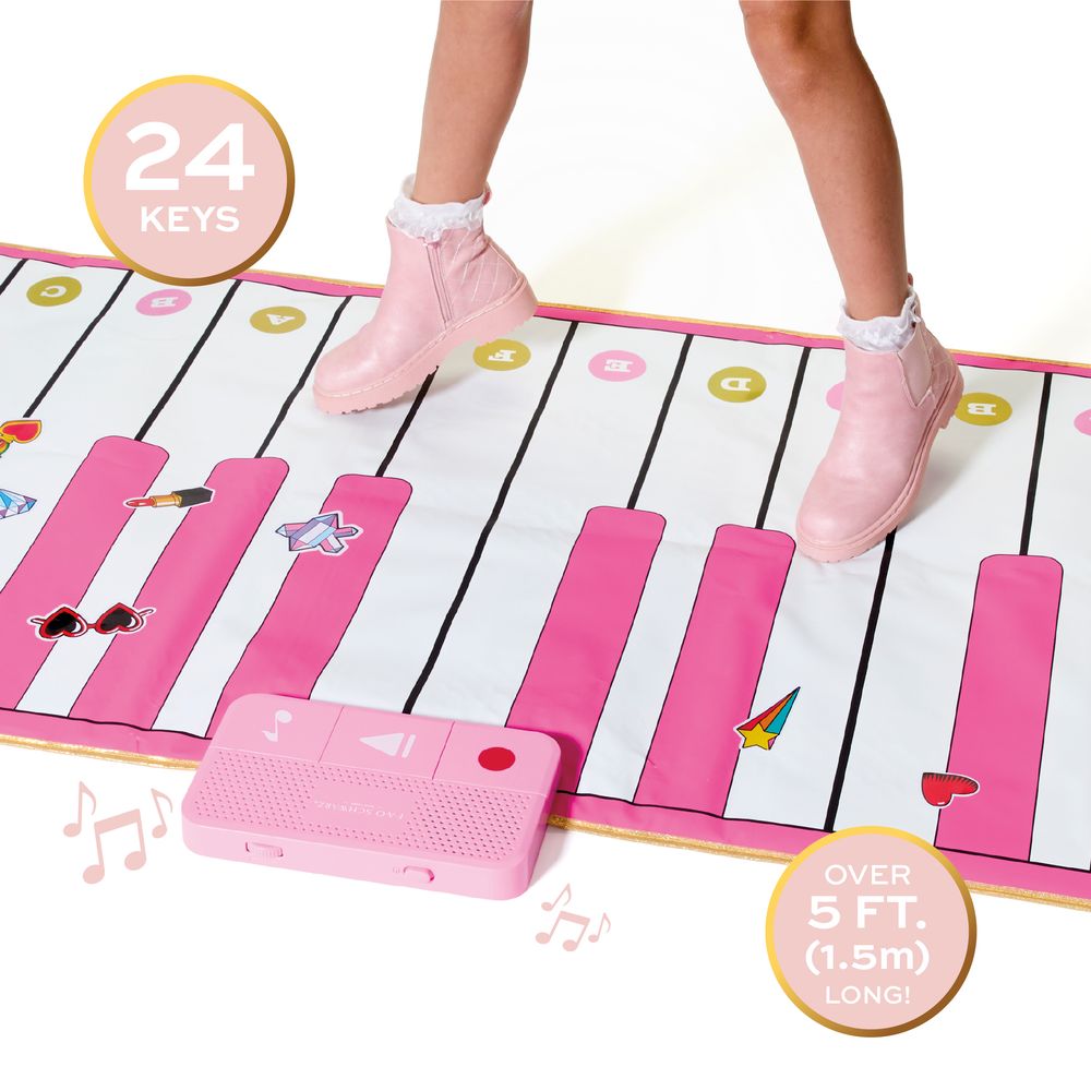 Giant Dance-On Piano Pink - Compose Your Own Music