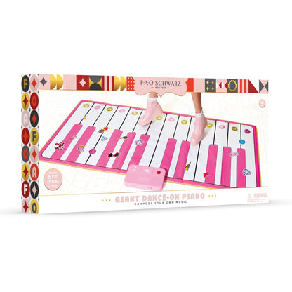 Giant Dance-On Piano Pink - Compose Your Own Music