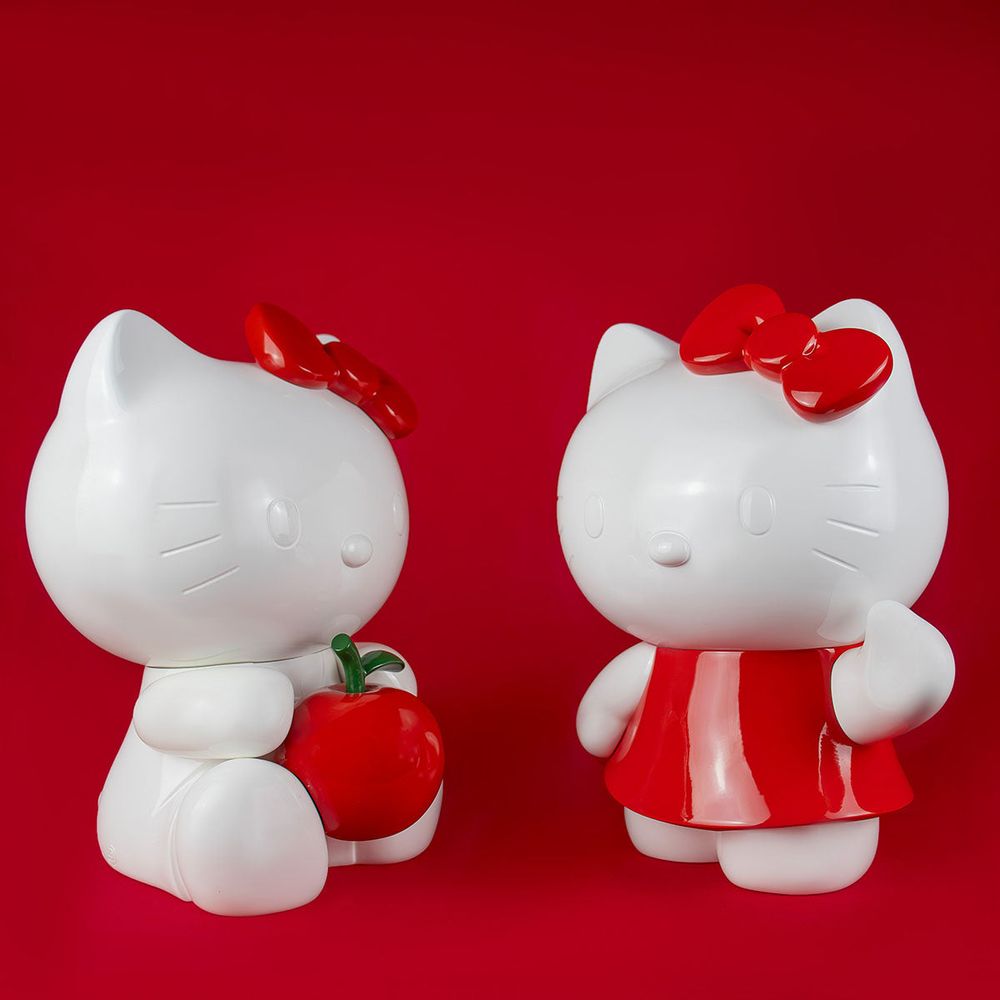 Hello Kitty Figure in Red Robe - 10.6"