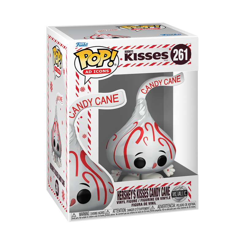 Hershey's Pop! Hershey's Kisses Candy Cane (Metallic)