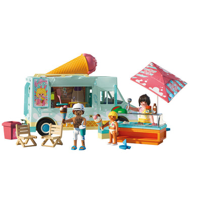 Ice Cream Truck with Surf Shop Playset