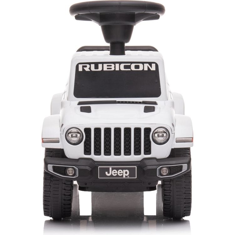 Jeep Rubicon Foot to Floor Ride On - White
