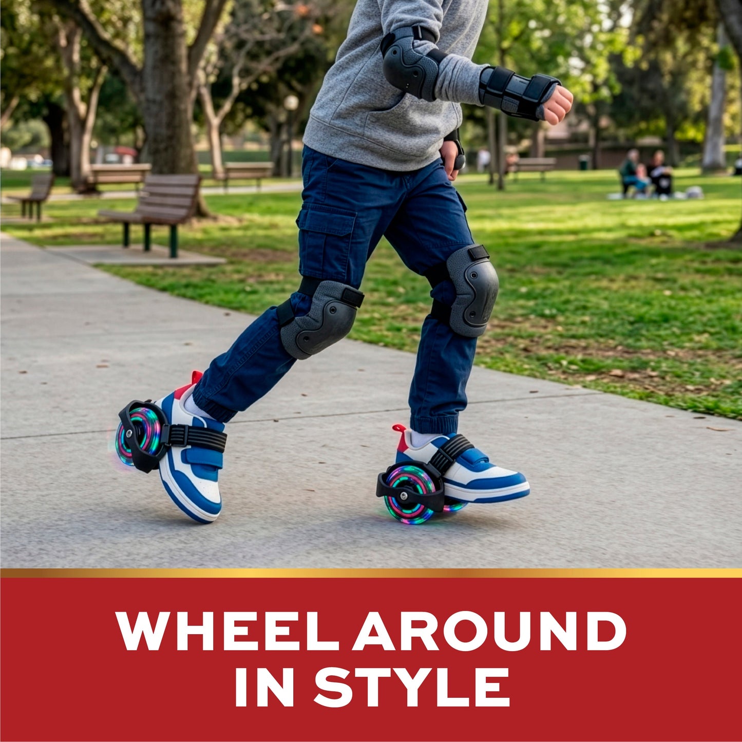 LED Clip-N-Roll Skates