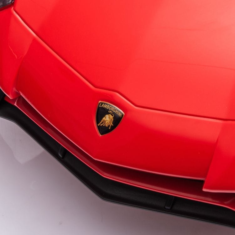 Lamborghini 3-in-1 Push Ride On Toy Car - Red
