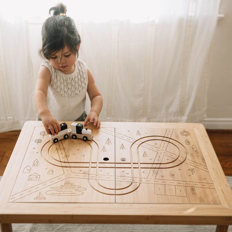 Land, Sand and Water Activity Learning Table