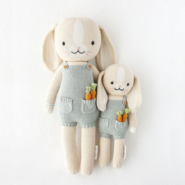 Little 13" Henry the Bunny Hand-Knit Doll