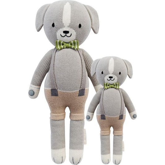 Little 13" Noah the Dog Hand-Knit Doll
