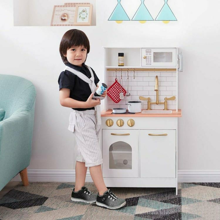 Little Chef Boston Classic Play Kitchen & Cookware - White