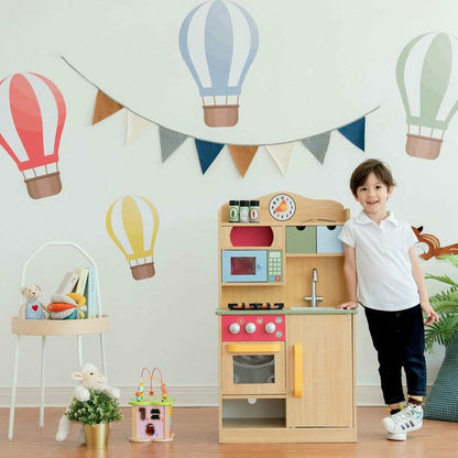 Little Chef Florence Classic Play Kitchen - Wood Grain