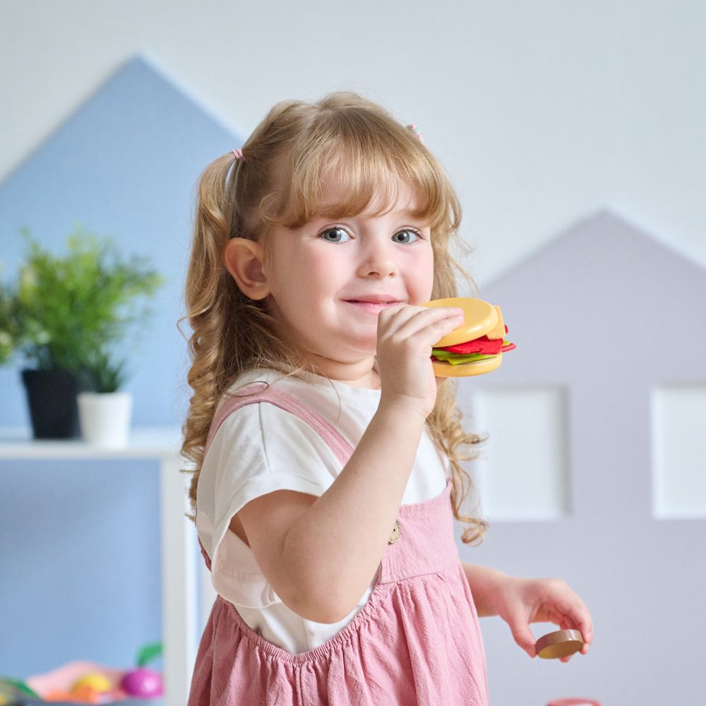 Little Chef Santa Barbara Wooden Healthy Breakfast to Go
