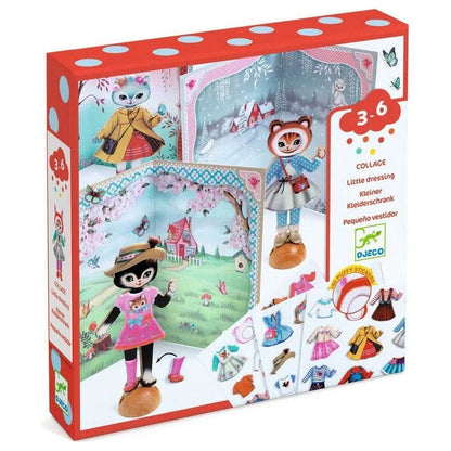 Little Wardrobe Collage Craft Kit