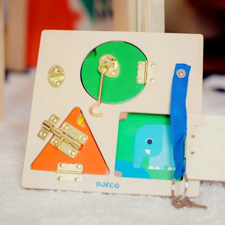 LockBasic Locking and Unlocking Wooden Skill Board