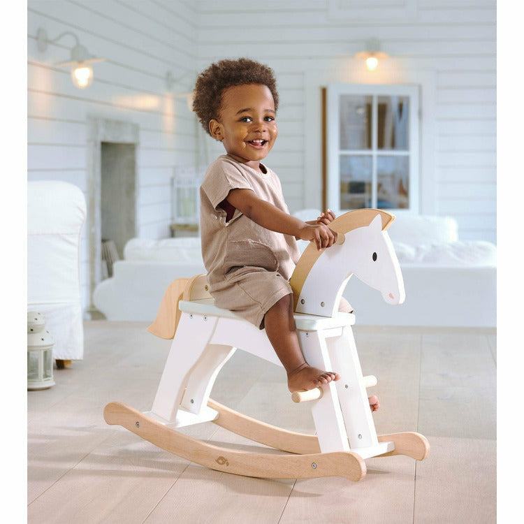Lucky Wooden Rocking Horse
