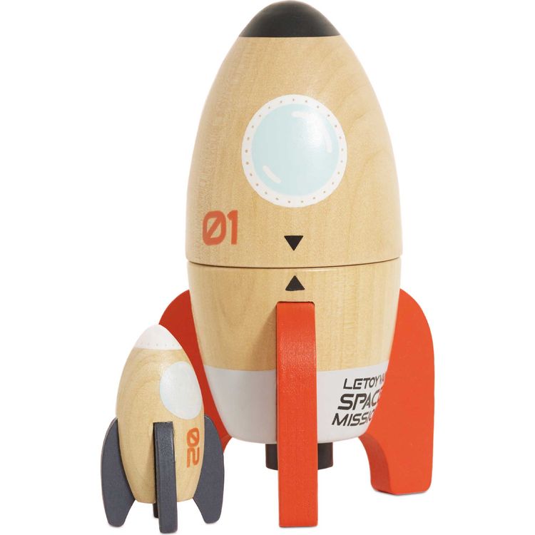 Magnetic Space Rocket Duo