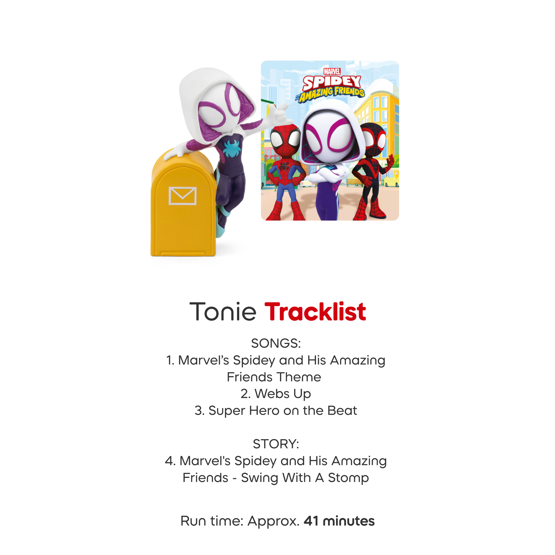 Marvel's Spidey and His Amazing Friends: Ghost-Spider Tonie