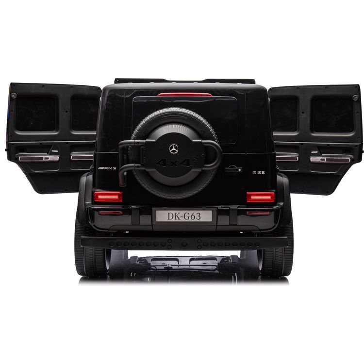Mercedes G-Wagon 24V 4x4 2-Seater Ride on Car - Black