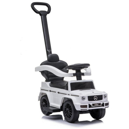 Mercedes G-Wagon 3 In 1 Push Car - White
