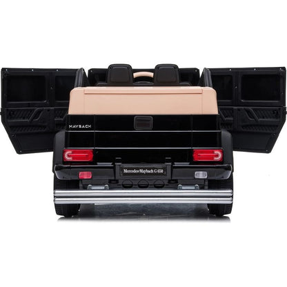 Mercedes G-Wagon Maybach 24V 2-Seater Ride on Car - Black