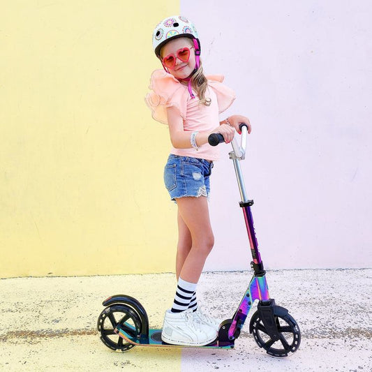 Micro Cruiser LED Scooter - Neochrome