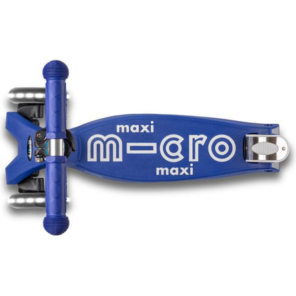 Micro Maxi LED Scooter - Blue/White