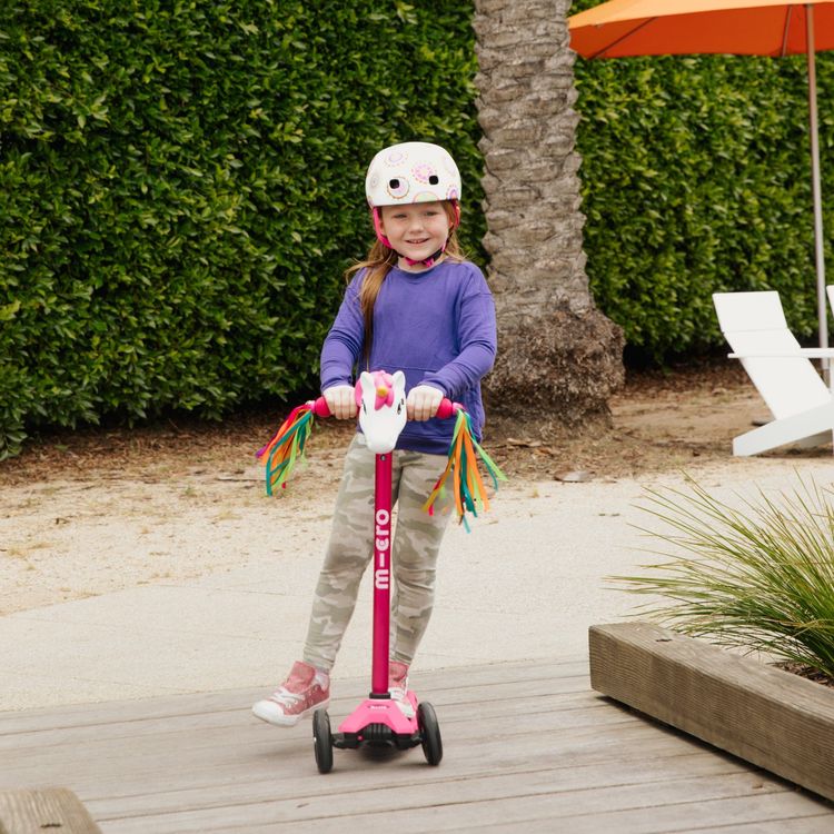 Micro Maxi LED Scooter - Pink