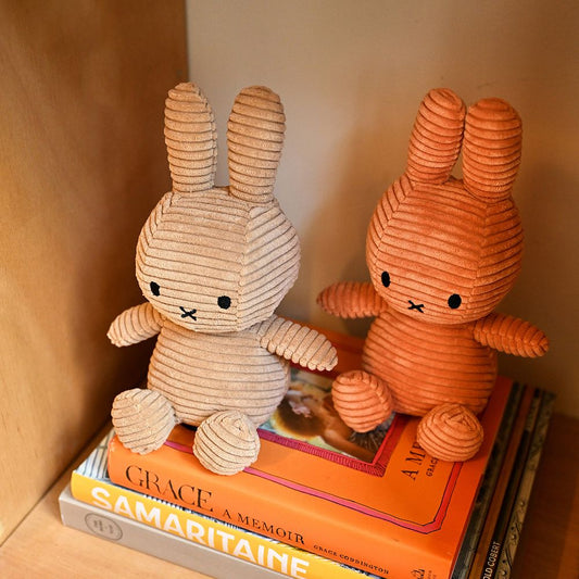 Miffy ECO Corduroy 9" Plush - Pumpkin