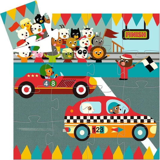 Mini Racing Car Puzzle