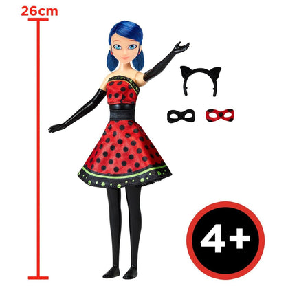 Miraculous Ladybug Hero Switch Transformation Doll 10"