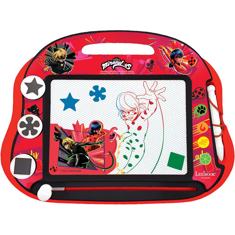 Miraculous Magnetic Multicolor Drawing Board with Accessories