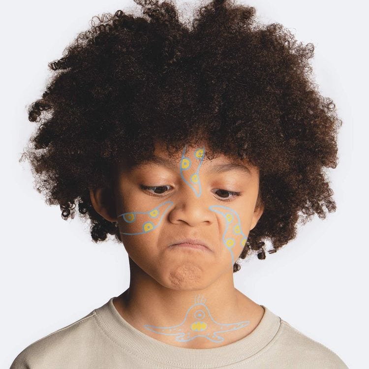 Monster Tattoo Pen Set for Kids