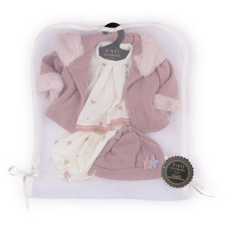 My FAO Doll Outfit - Cream & Pink