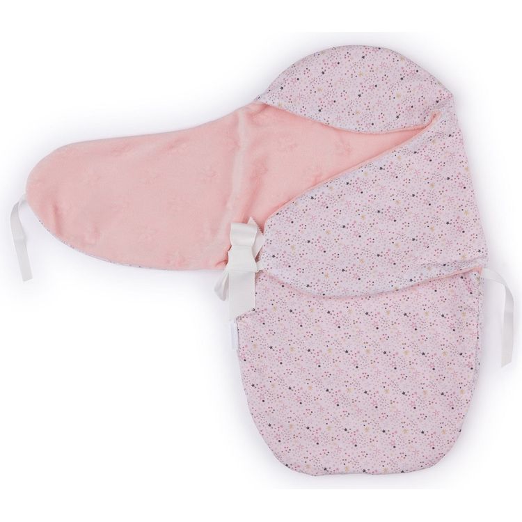 My FAO Doll Swaddle - Pink Stars