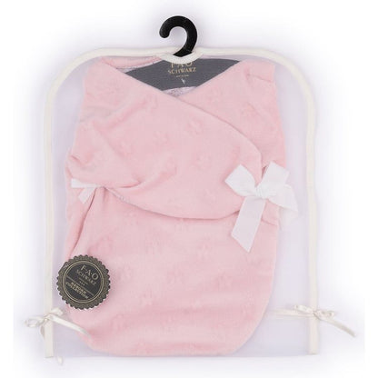 My FAO Doll Swaddle - Pink Stars