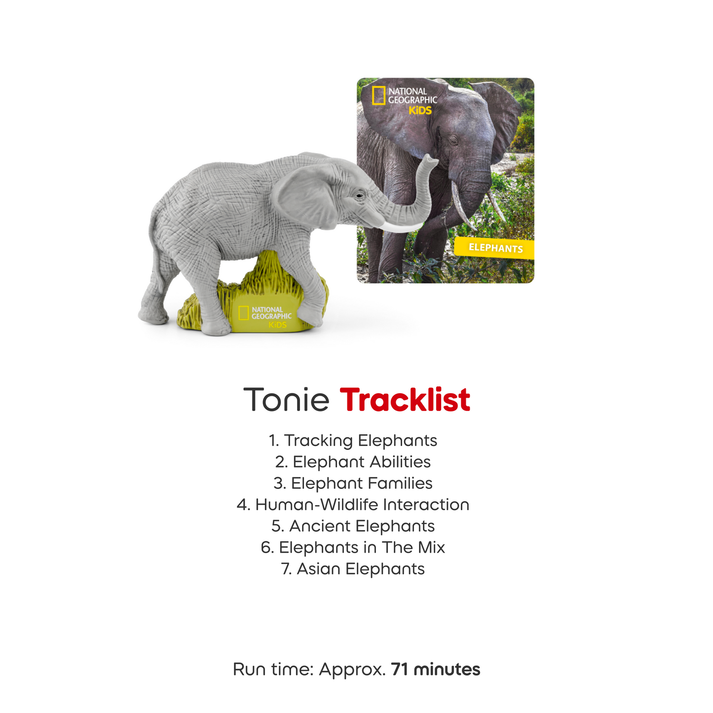 National Geographic Kids: Elephants Tonie
