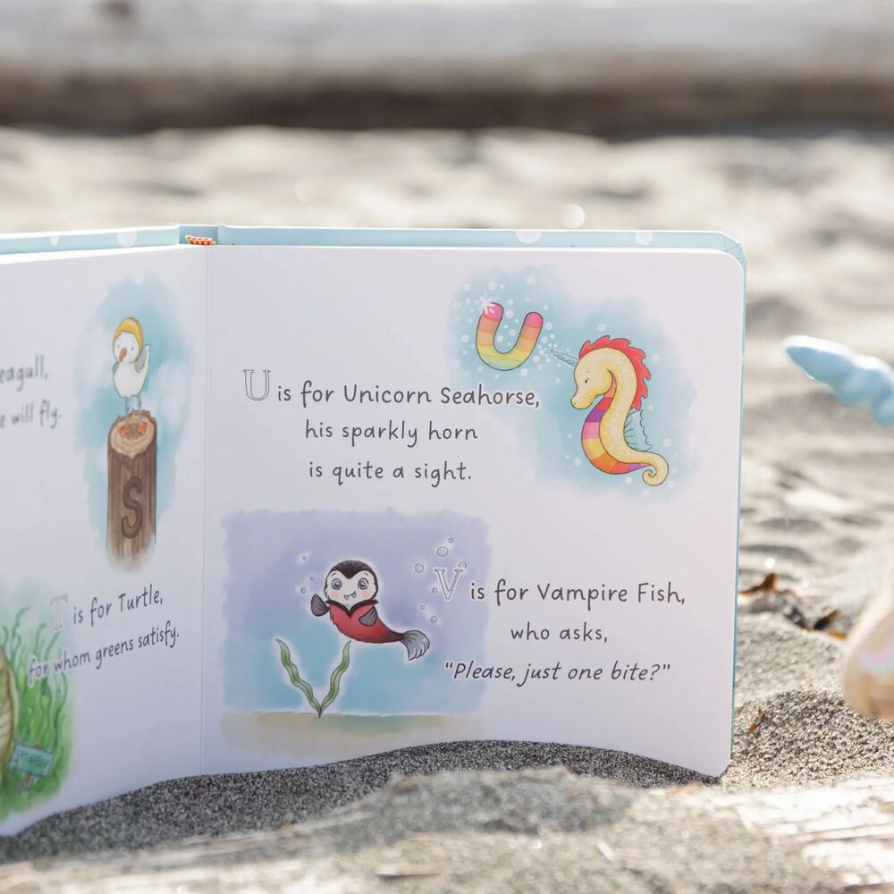 Ocho the Octopus Plush & ABC by the Sea Book Bundle