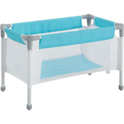 Olivia's Little World Baby Doll 3 Piece Nursery Set - Blue
