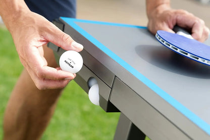 Outdoor 6 Table Tennis 4-Player Bundle