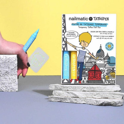 Paris Tattoo Pen Set for Kids