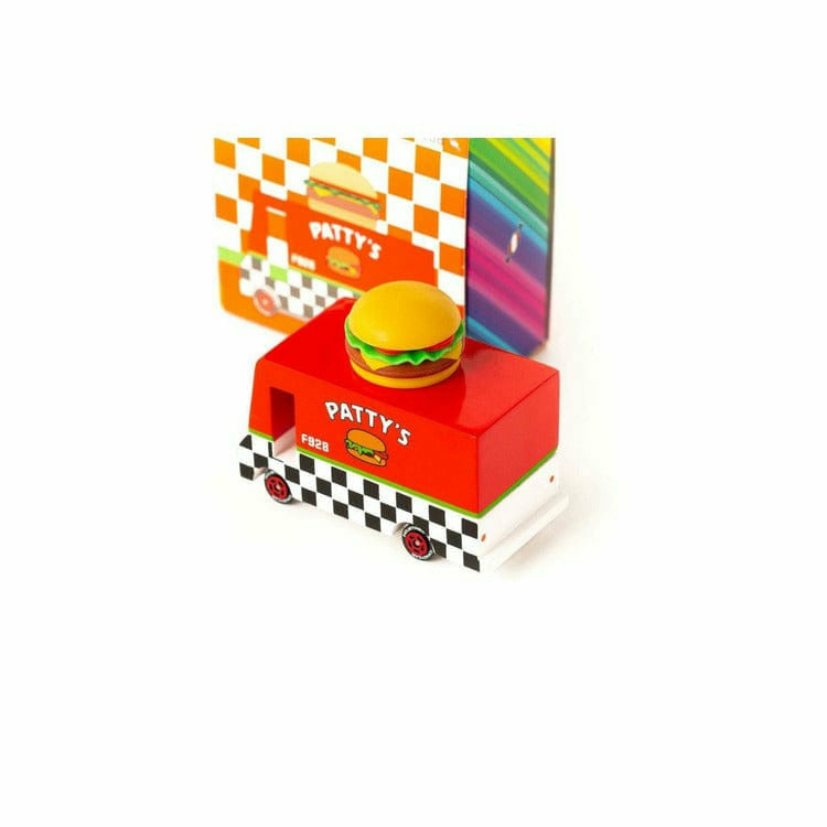 Pattys Hamburger Van Toy Car