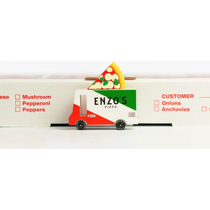 Pizza Van Toy Car