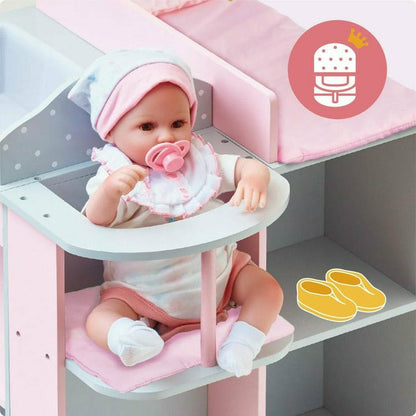 Polka Dots Princess Baby Doll Changing Station