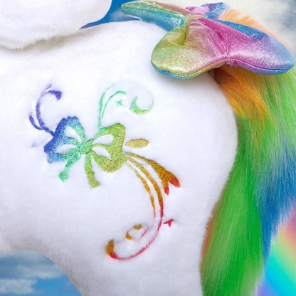 Rainbow Model X Ride-On Unicorn - 3-4 Years