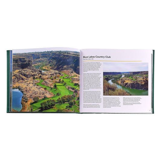 Remarkable Golf Courses Book Leather Edition