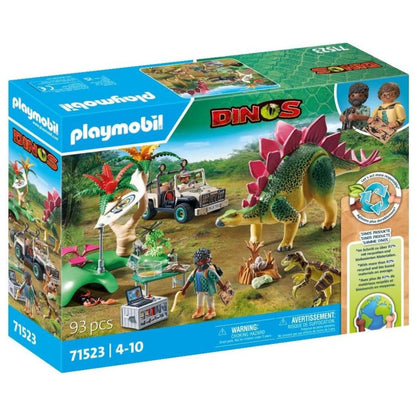 Research Camp with Dinosaurs Playset