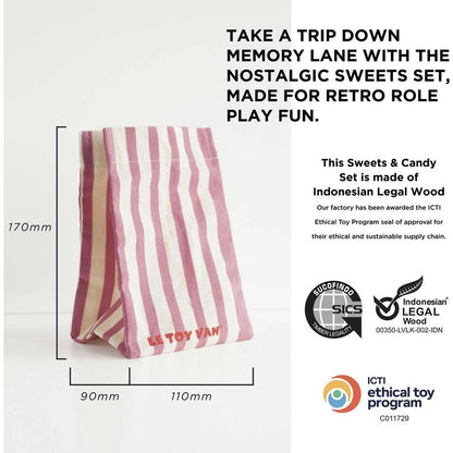 Retro Sweets and Candy Roleplay Set