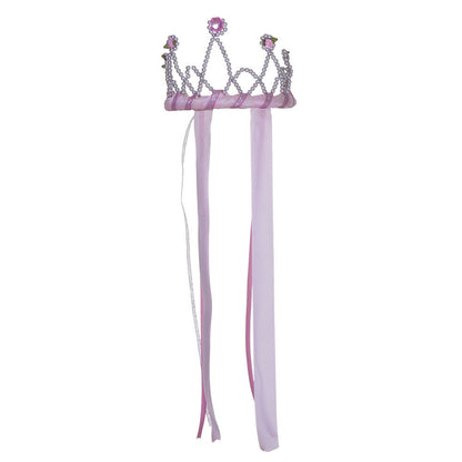 Ribbon Tiara - Light Pink