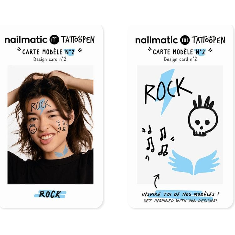 Rock 'N Roll Tattoo Pen Set for Kids