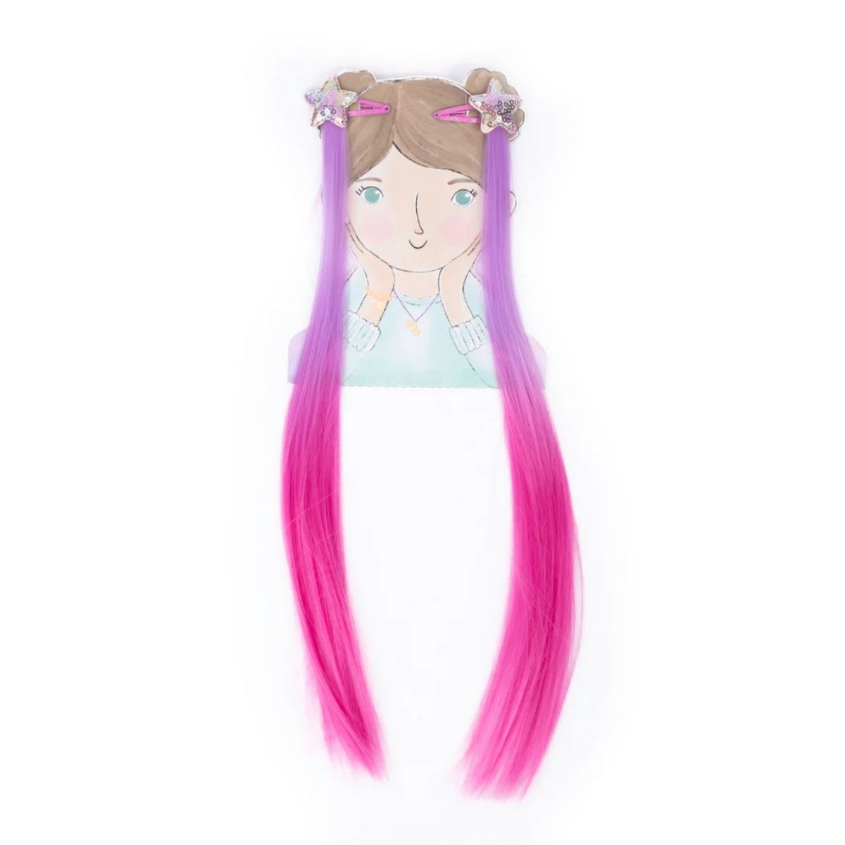 Rodeo Drive Multi Color Clip In Extensions
